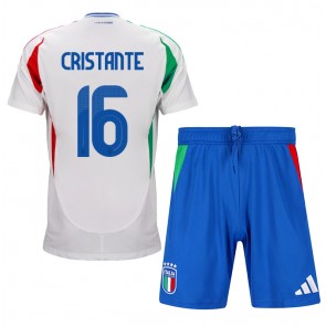 Italien Bryan Cristante #16 Udebanesæt Børn EM 2024 Kort ærmer (+ korte bukser)